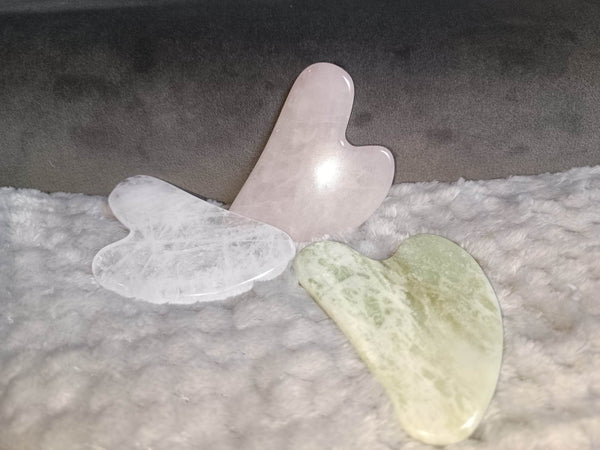 Gua Sha - Différentes Pierres ( - 50 % remise déjà effectuée )