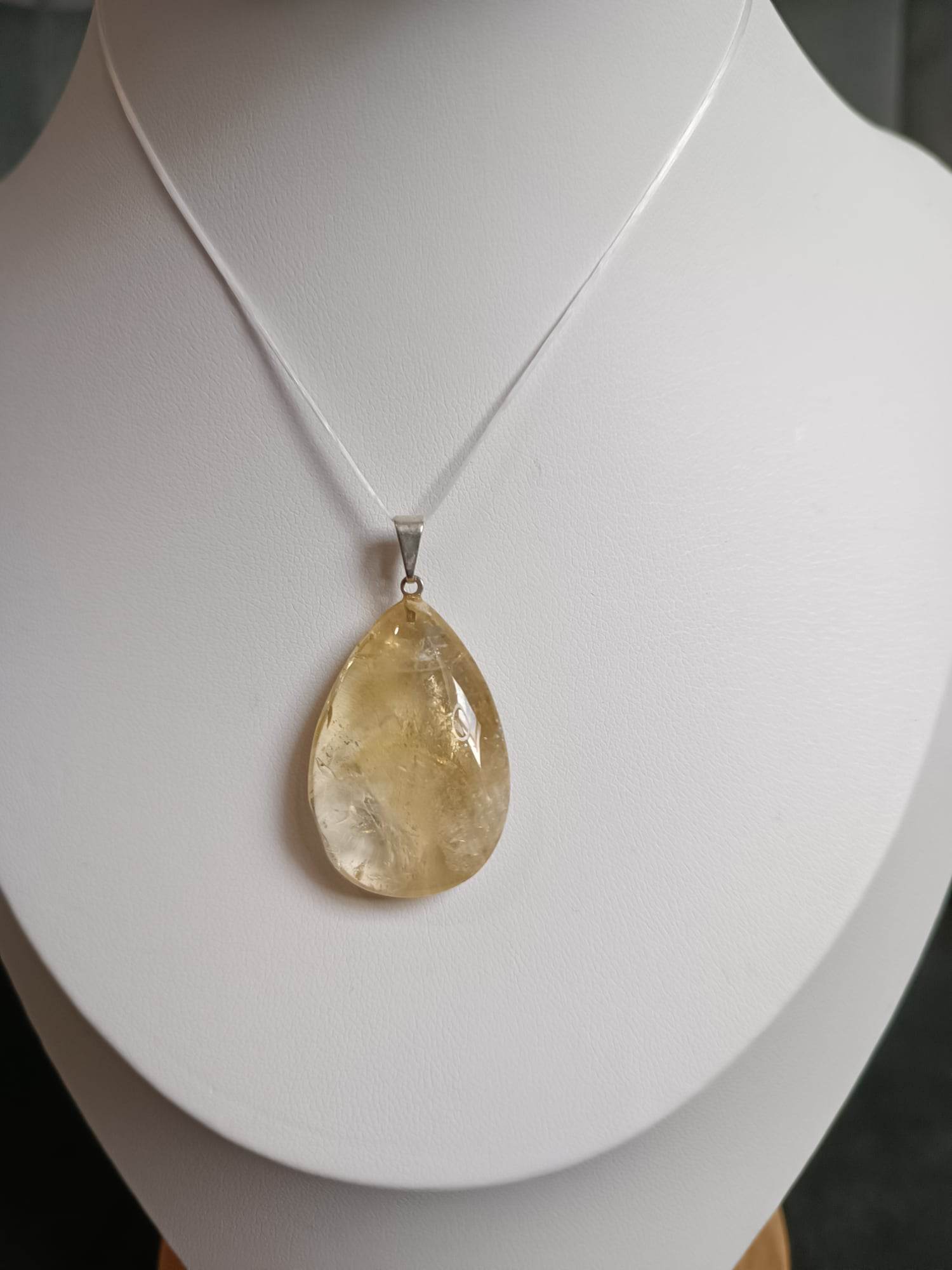 Citrine - Pendentif Goutte - Différents Modèles