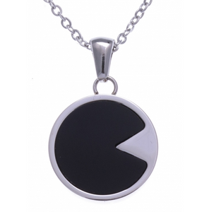 Collier en acier - Pendentif Pierre - Différents modèles